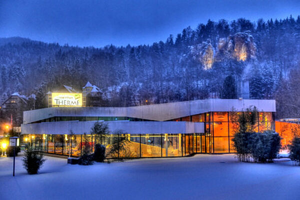 Bad Herrenalb, Siebentälertherme im Winter