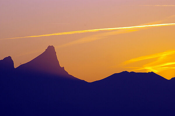 Abendrot am Stockhorn