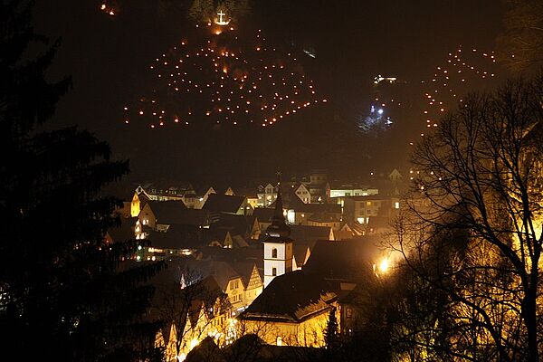 [Translate to 01_EN:] Lichterfest in Pottenstein ©Tourismusbüro Pottenstein