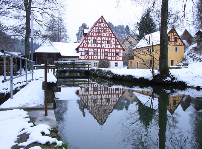 [Translate to 01_EN:] Winter in Pottenstein ©Tourismusbüro Pottenstein