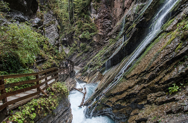 Gorge Wimbach at Ramsau © Berchtesgadener Land Tourismus