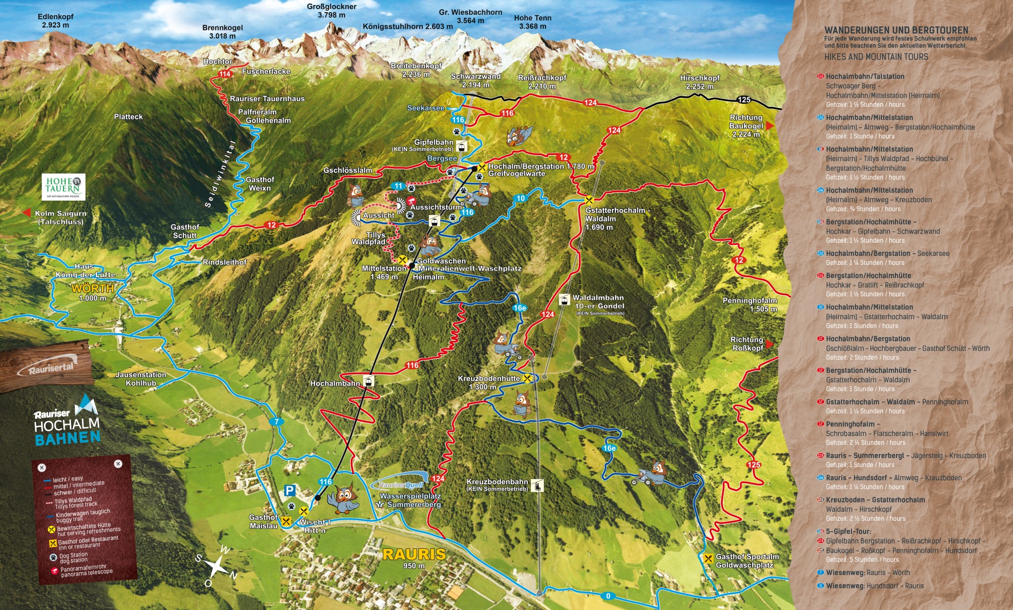 Map Of Rauris Austria - Maps of the World