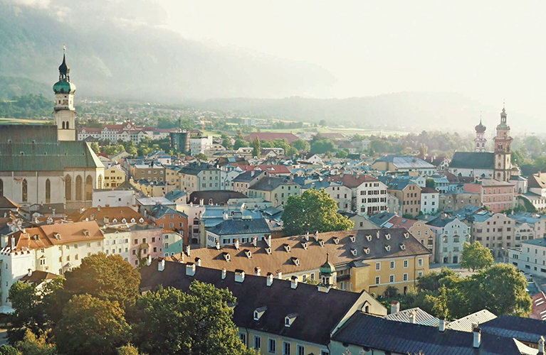 Sommer in der Altstadt Hall in Tirol ©Tourismusverband Hall Wattens